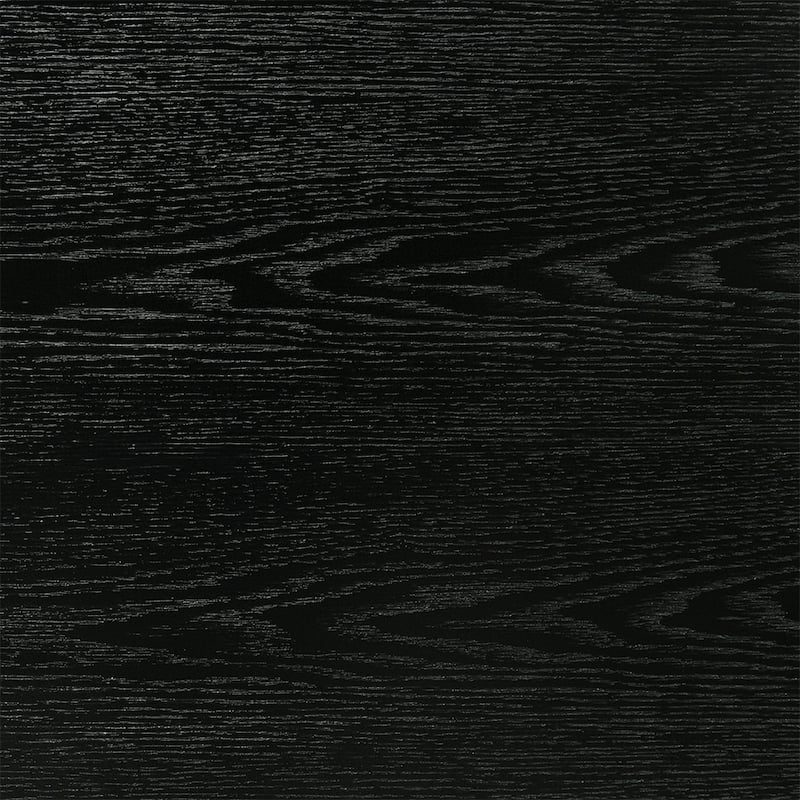 Artemio Black or Walnut Wood King Platform Bedframe with Grey Upholstered Headboard