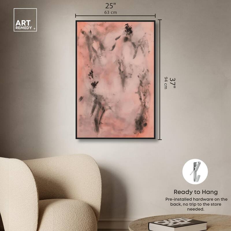 Ink Wash Canvas by Art Remedy