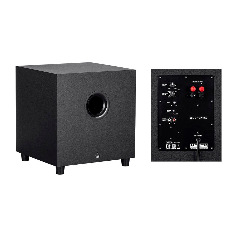 home theatre with 8 inch subwoofer