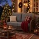 preview thumbnail 1 of 18, Outdoor Rattan Loveseat – Traditional 2‑Seater Patio Chair 5.5″ Olefin Cushions