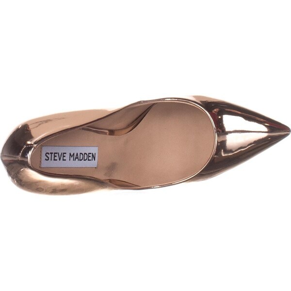 steve madden daisie pump rose gold