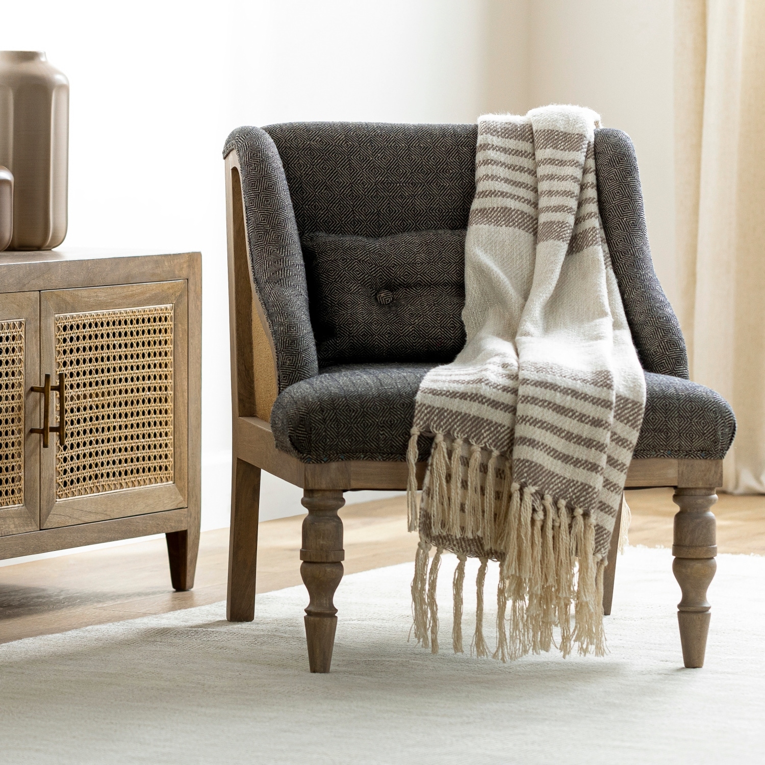 Farmhouse deals barrel chair
