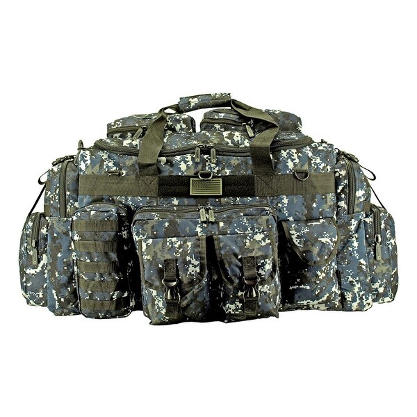 digital camo duffle bag