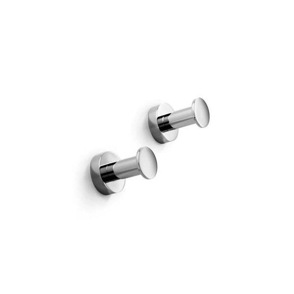 Bathroom robe store hooks polished chrome