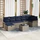 Option Grey and Navy Blue-with table