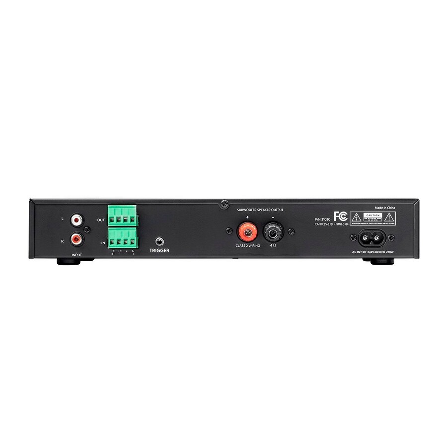 crossover amp subwoofer