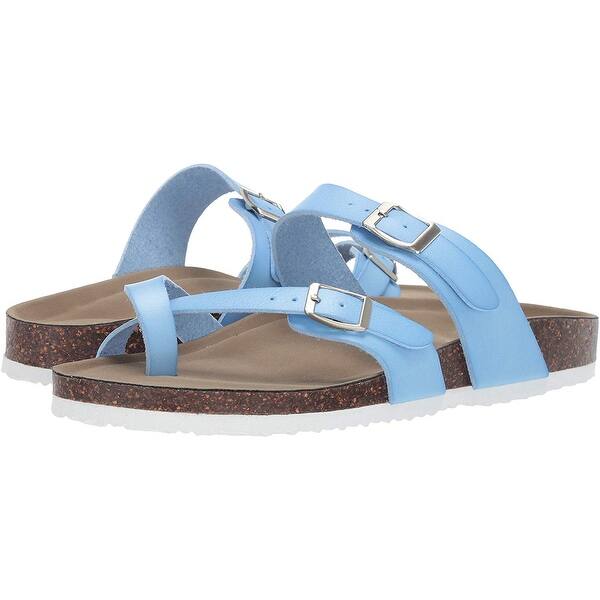 Shop Madden Girl Womens Brycee Split Toe Casual Slide Sandals