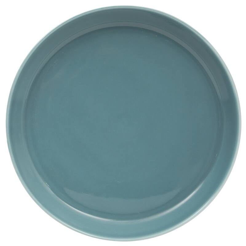 Gibson Home Summer Shades 16 Piece Plates and Bowls Dishes Service for 4 Stoneware Dinnerware Set