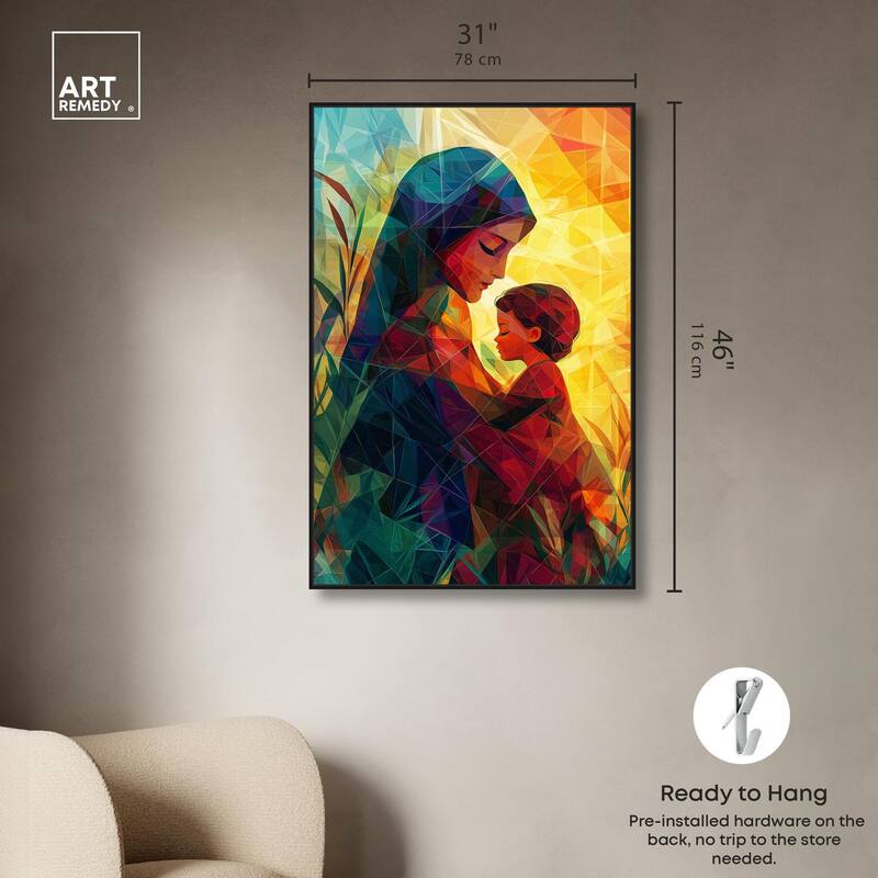 Facet of Feeling Canvas by Art Remedy