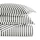 preview thumbnail 4 of 6, Becky Cameron Rugged Stripes Ultra Soft Oversized 3-piece Duvet Cover Set