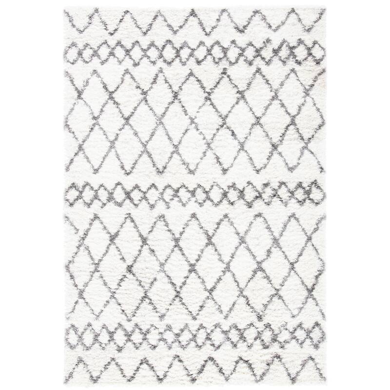 SAFAVIEH Berber Shag Magnisina Moroccan Boho 1.26-inch Thick Rug
