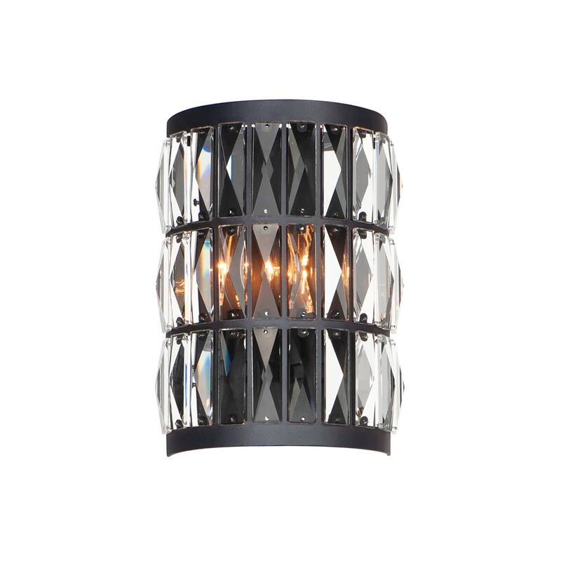 Maxim 21812BC Madeline 2 Light 11" Tall Wall Sconce - Black