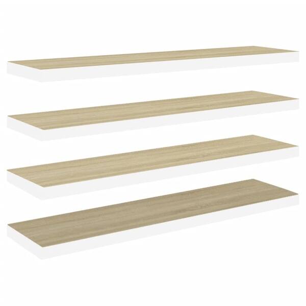 BELIEF WOOD Floating Wall Shelf: Modern and Versatile Storage Solution