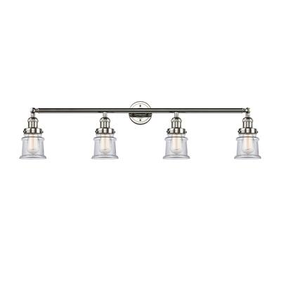 Innovations Lighting Small Canton 4 Light 42" Wide Bathroom Vanity