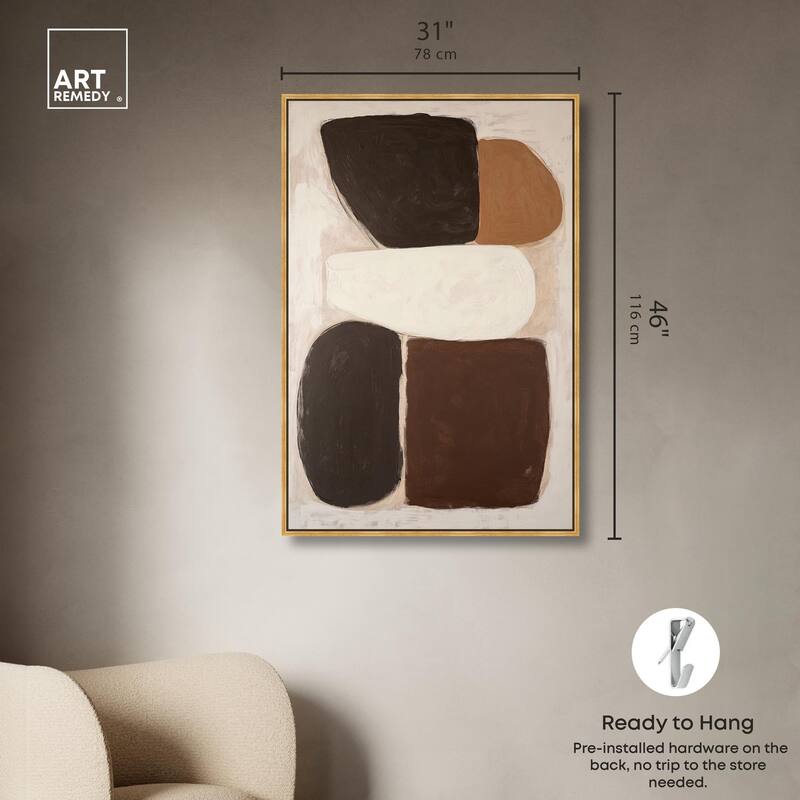 Asymmetrical Balance I Canvas by Art Remedy