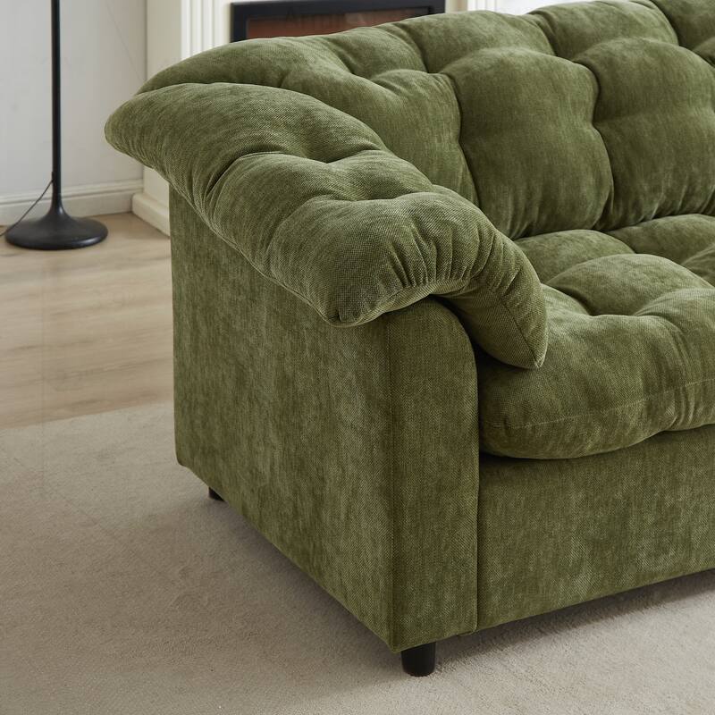 Comfortable Chenille Sofa for Various Spaces, Enhancing Interior Style