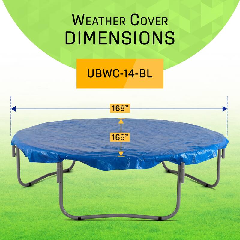 Machrus Upper Bounce 14ft Round Trampoline Weather Cover Weather