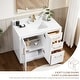 preview thumbnail 131 of 138, San Single Bath Vanity with Composite Stone Top without Mirror