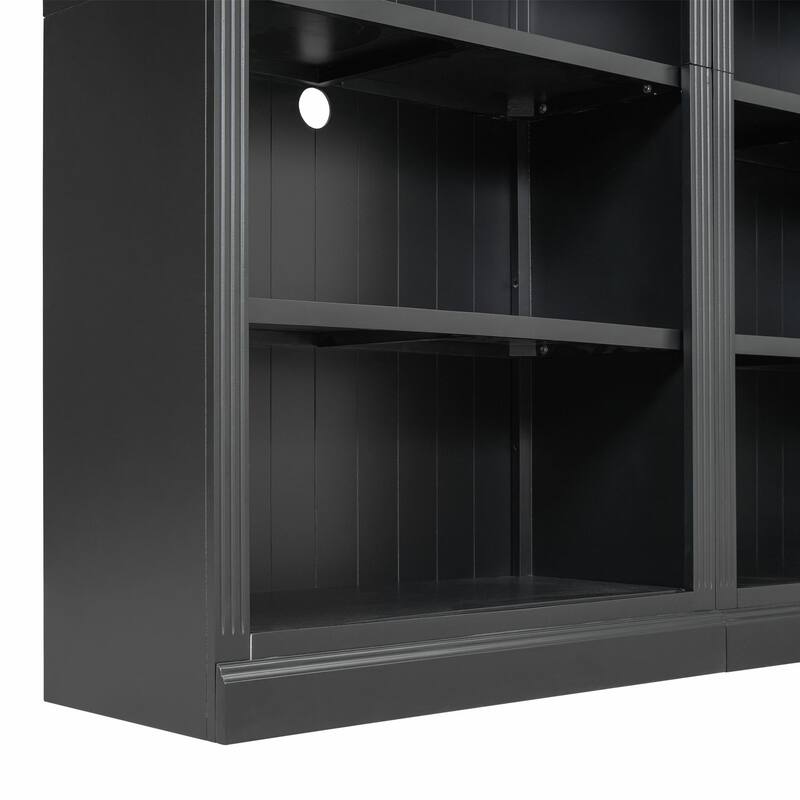 5-Tier Decor Bookshelves with Adjustable Shelves
