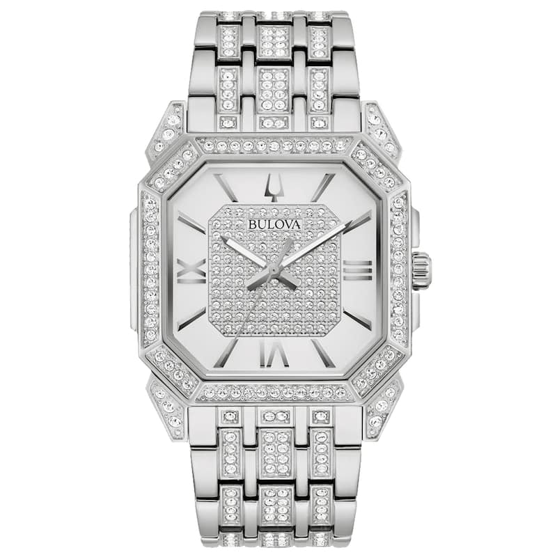 Bulova Men's Octava Silver Dial Watch - 96A285 - 6 (36)