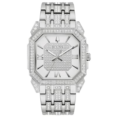 Bulova Men's Octava Silver Dial Watch - 96A285 - 6 (36)