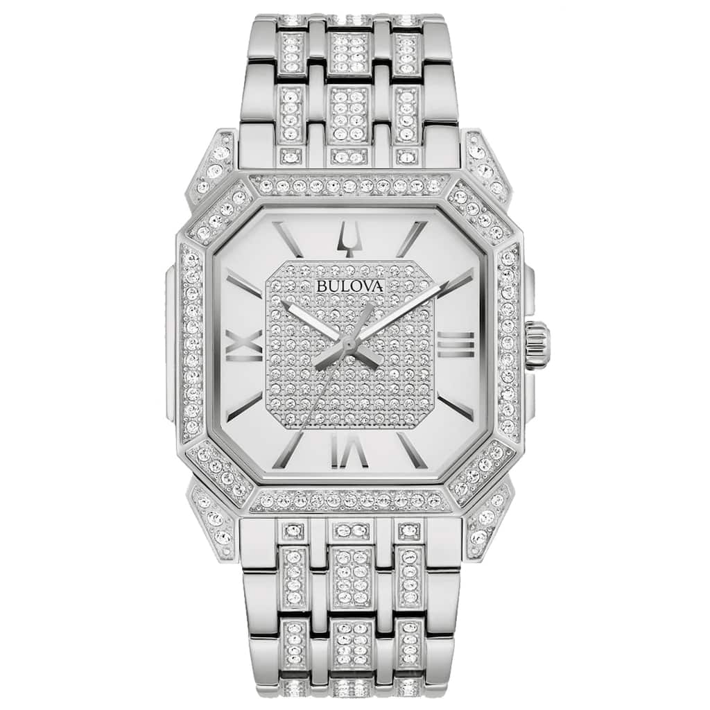 Bulova Men's Octava Silver Dial Watch - 96A285 - One Size