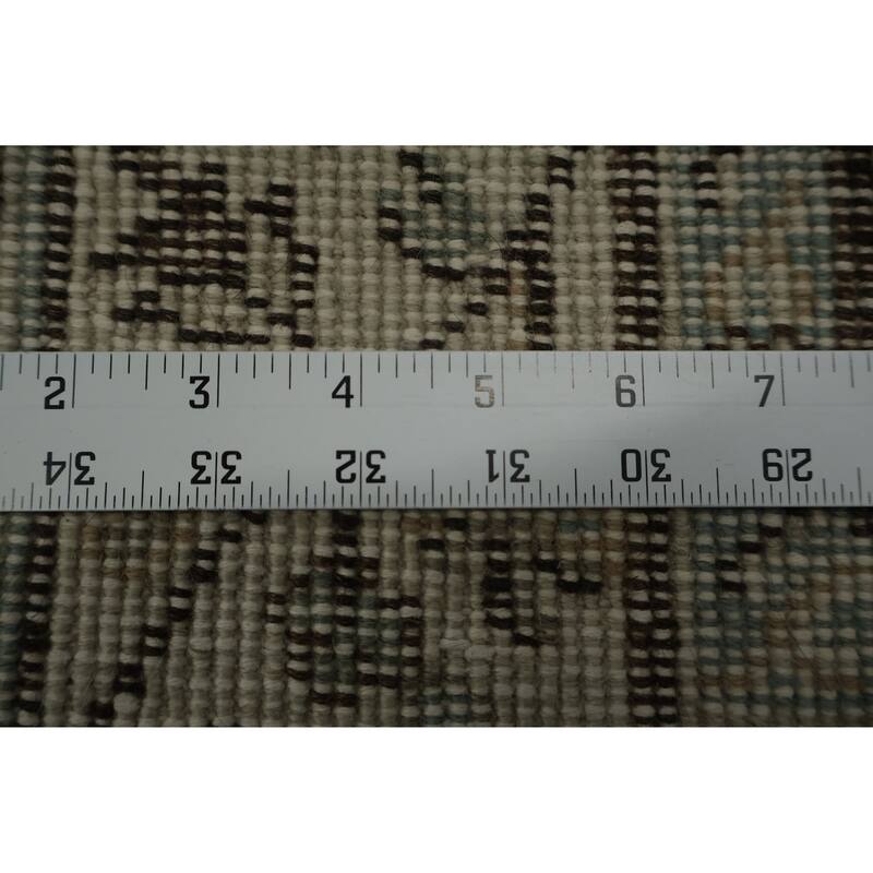 Hand Knotted Oriental 100% Wool Carpet Transitional Floral Oranges & Rust Anatolian Area Rug - 9' 2'' X 5' 7''