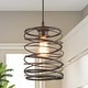 preview thumbnail 27 of 38, LALUZ Modern Farmhouse 1-Light Pendant Light for the Kitchen Island Dining Room Rustic