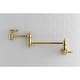 preview thumbnail 35 of 46, Restoration Wall Mount Pot Filler Kitchen Faucet