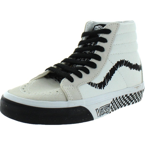 white high top vans mens