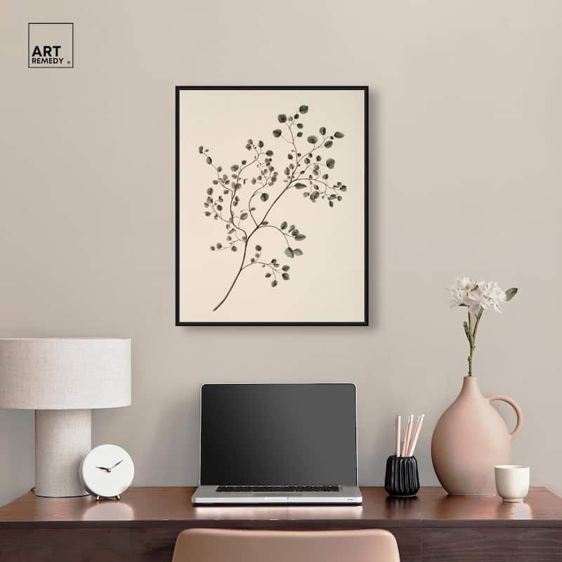 Bilberry Branch Canvas by Art Remedy
