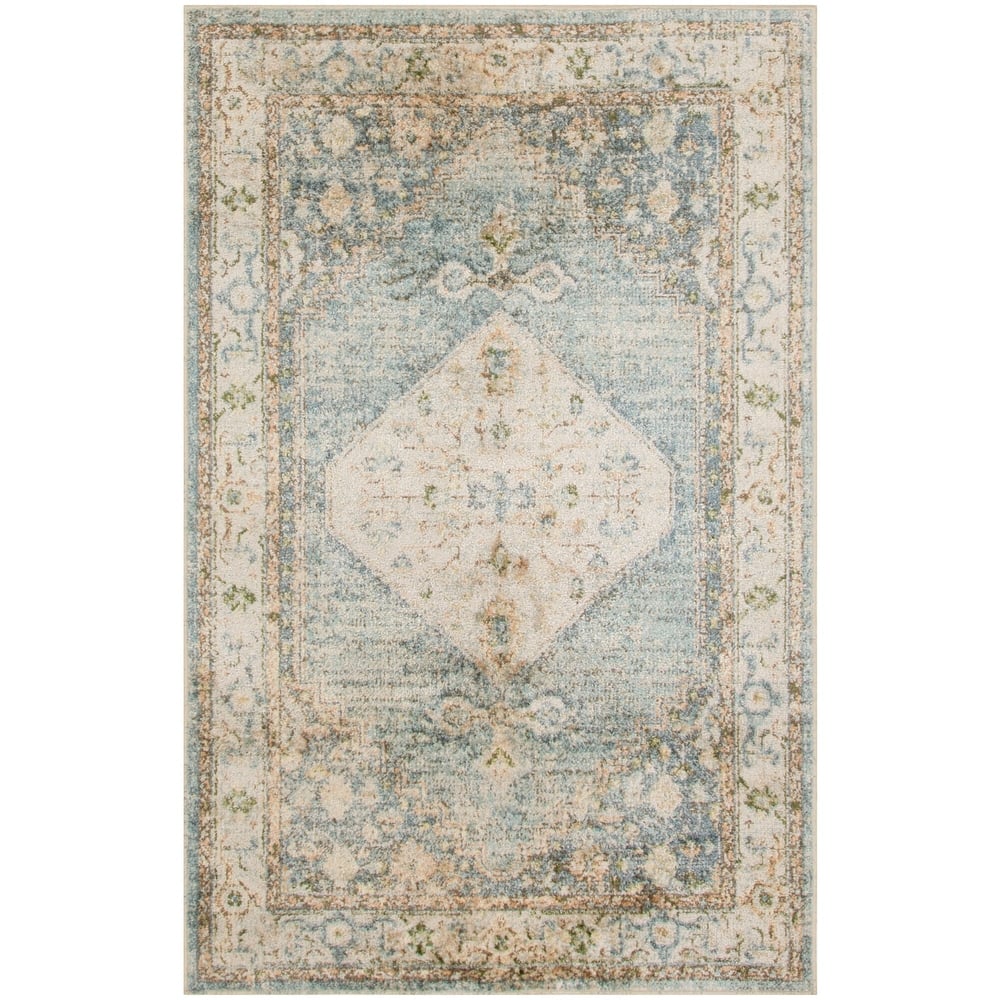 Nourison Astra Machine Washable Distressed Area Rug