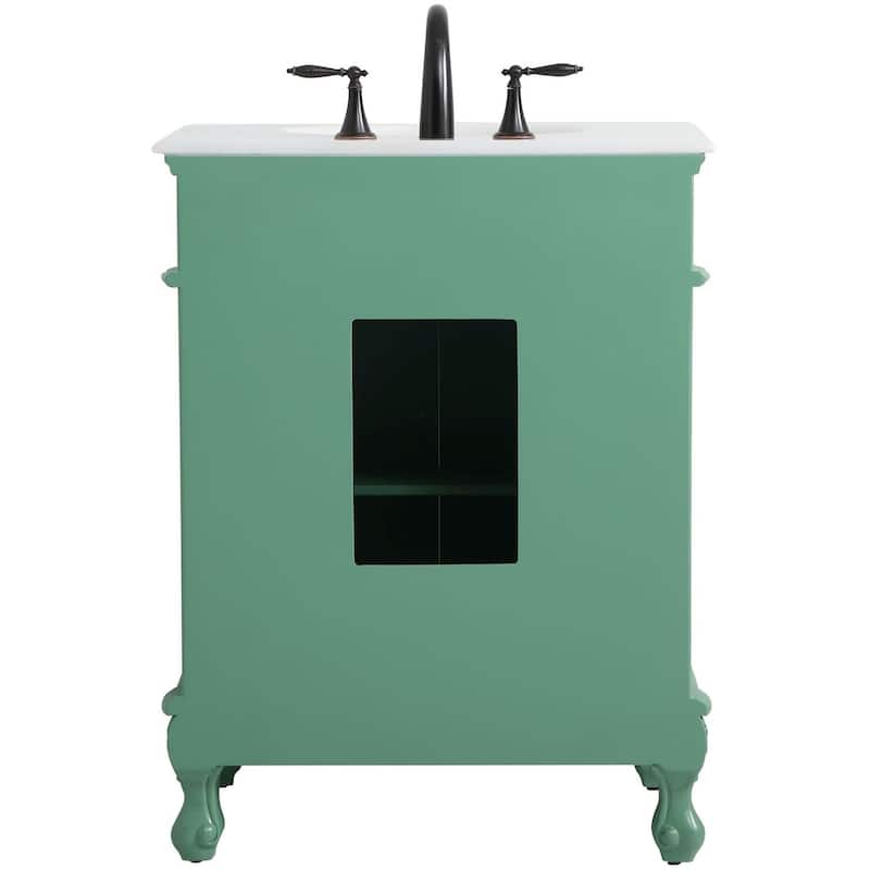 Elegant Lighting VF10127-VW Danville 27" Free Standing Single Basin