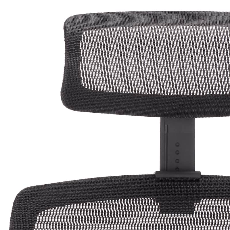 SEI Furniture Abby Adjustable Desk Chair - 26"W x 27"D x 49"H