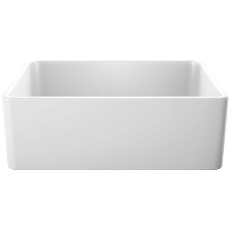 Blanco Cerana 30" Farmhouse Single Basin Fireclay Kitchen Sink - White