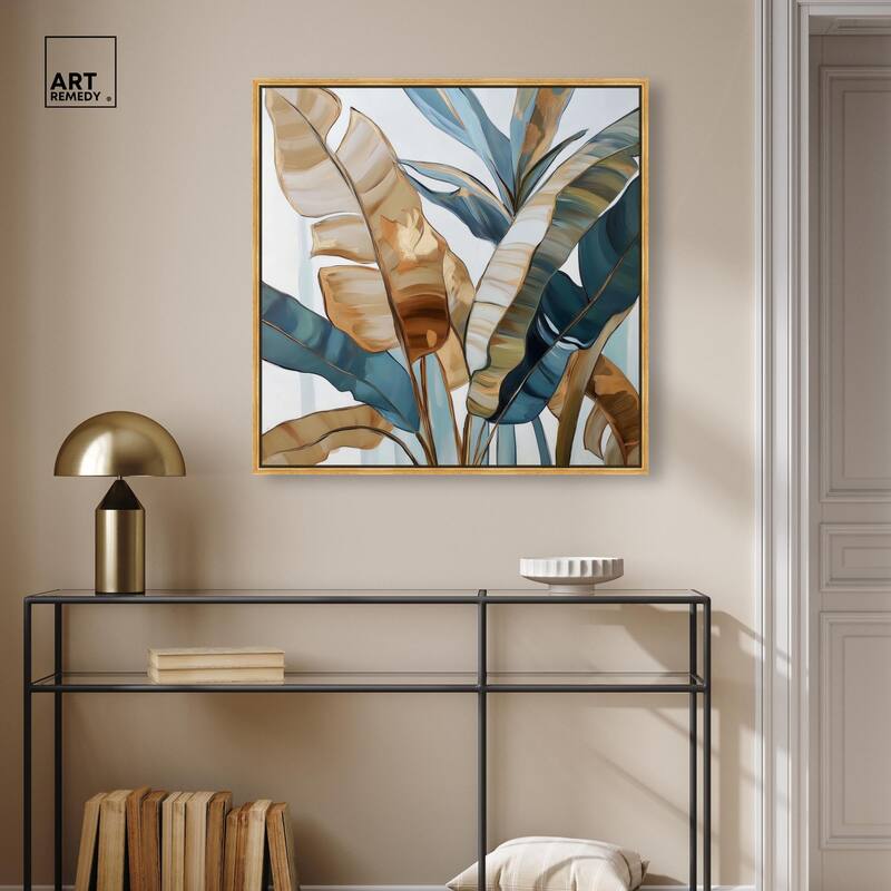 Paradise Fronds II Canvas by Art Remedy