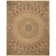 SAFAVIEH Handmade Heritage Cassondra Traditional Oriental Wool Rug - 8' x 10' - Light Brown/Grey