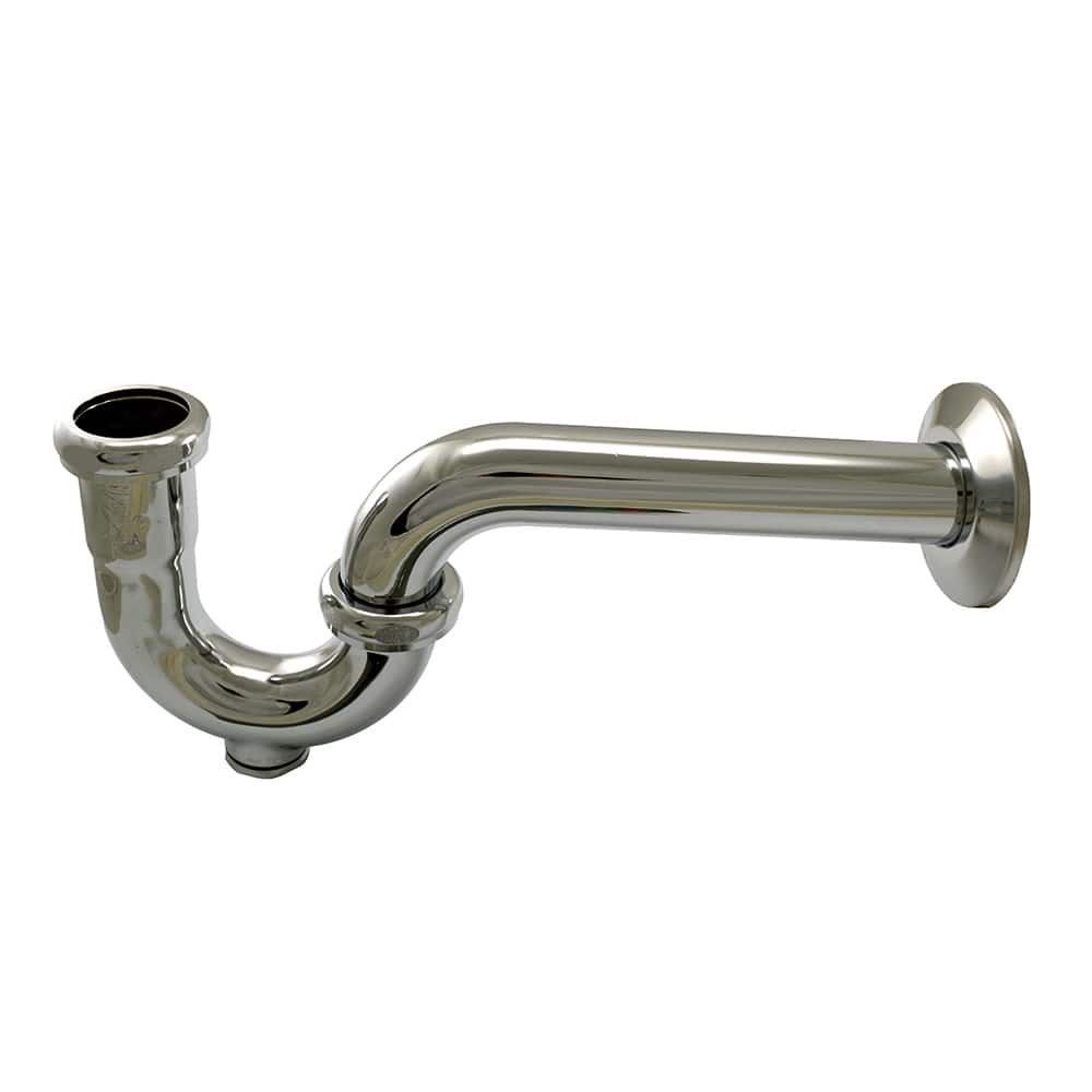 Jones Stephens P38011 1-1/2 P-TRAP 20 GA W/ CO - Chrome Plated