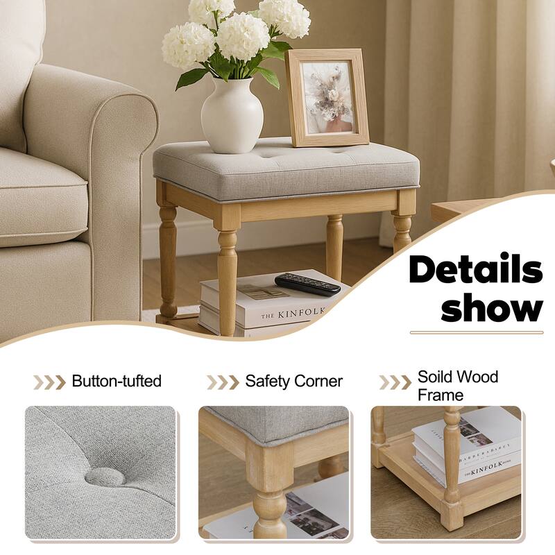 3 Set Coffee Table Versatile Sofa Side Table
