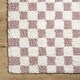 preview thumbnail 44 of 48, Livabliss Urban Shag Scandinavian Checkered Area Rug.