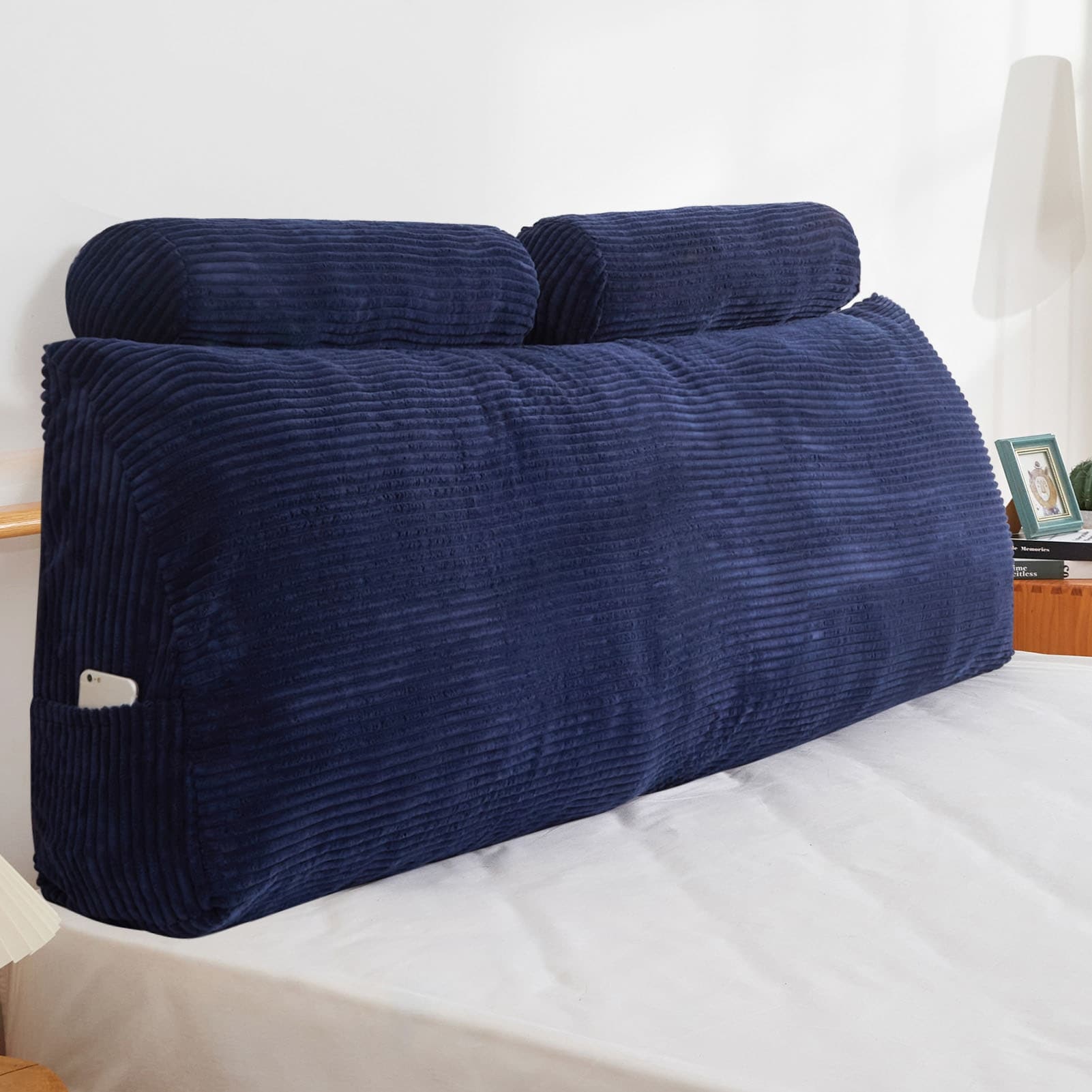 Bed bath beyond backrest pillow online