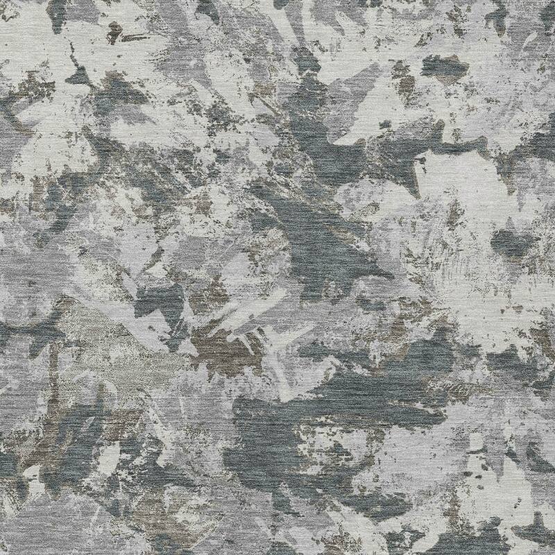 HomeRoots Floral Transitional Rectangle Outdoor Rug