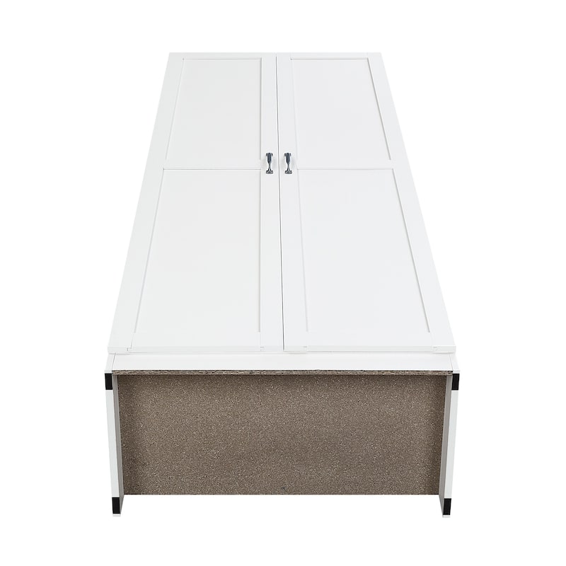 Manhattan Comfort Cornelia Modern Storage Closet 1.0 with 14 Adjustable Shelves - N/A