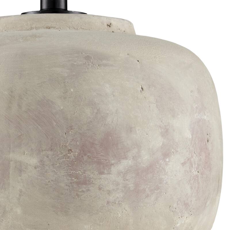 Currey & Company Beton Table Lamp - 20"h x 16"w x 16"d