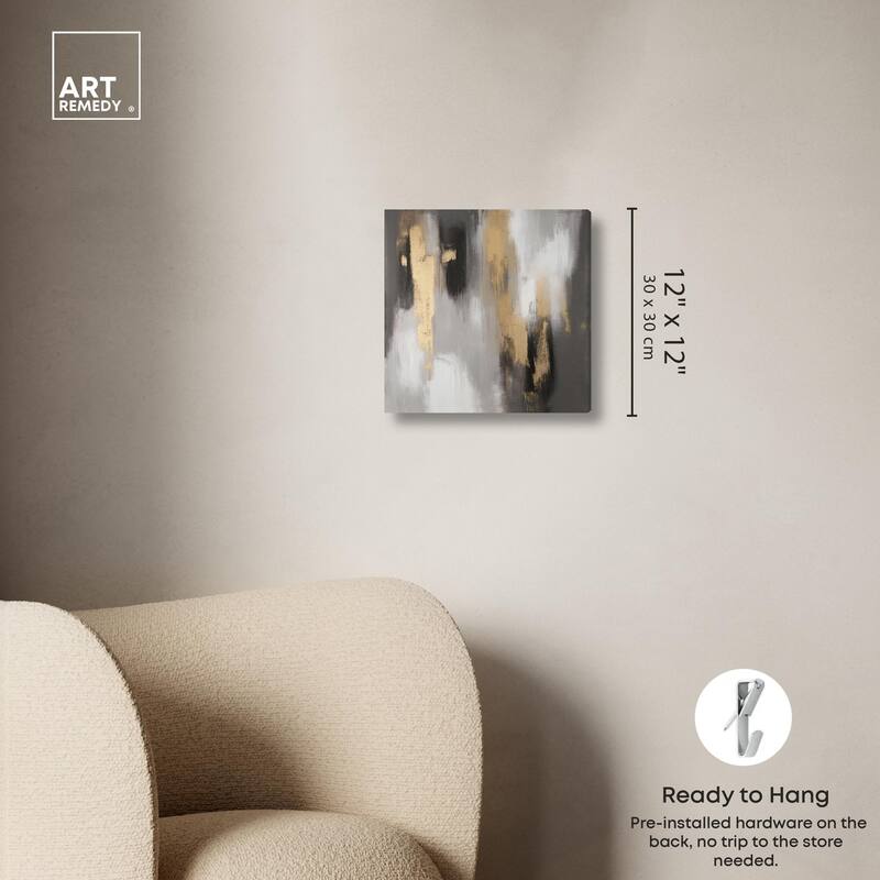 Gleaming Abyss I Canvas by Art Remedy, Gallery Wrapped