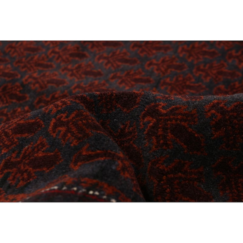 Teimani Red Rug 3'11" x 6'1" - 3'11 x 6'1