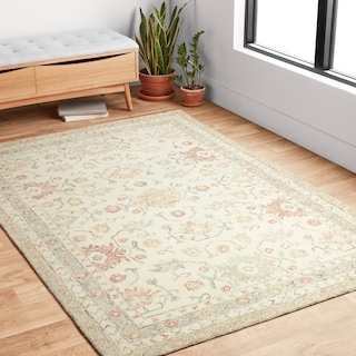 Alexander Home Annabelle Sunrise Hand-Hooked Traditional Wool Rug