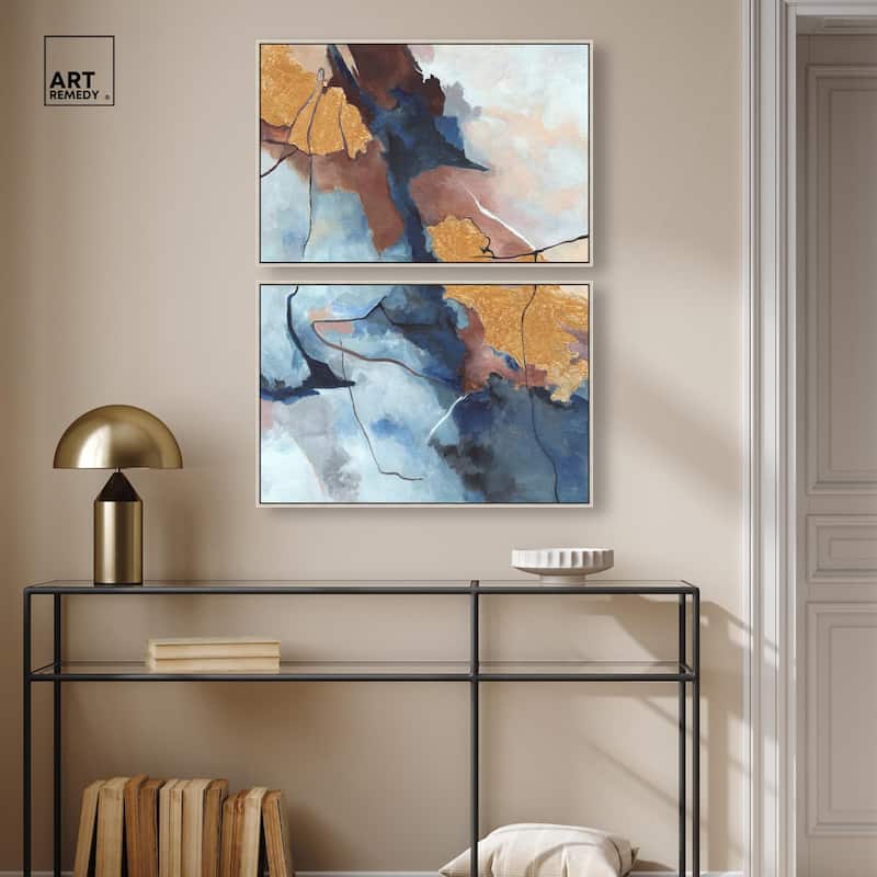 Heaven and Earth Canvas Set of 2 by Art Remedy