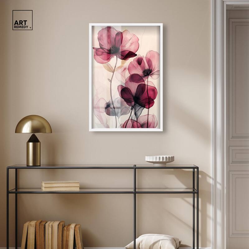 Filigree Flora I Shadowbox by Art Remedy