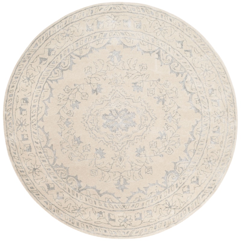 SAFAVIEH Handmade Glamour Gudmundina Modern Viscose Rug